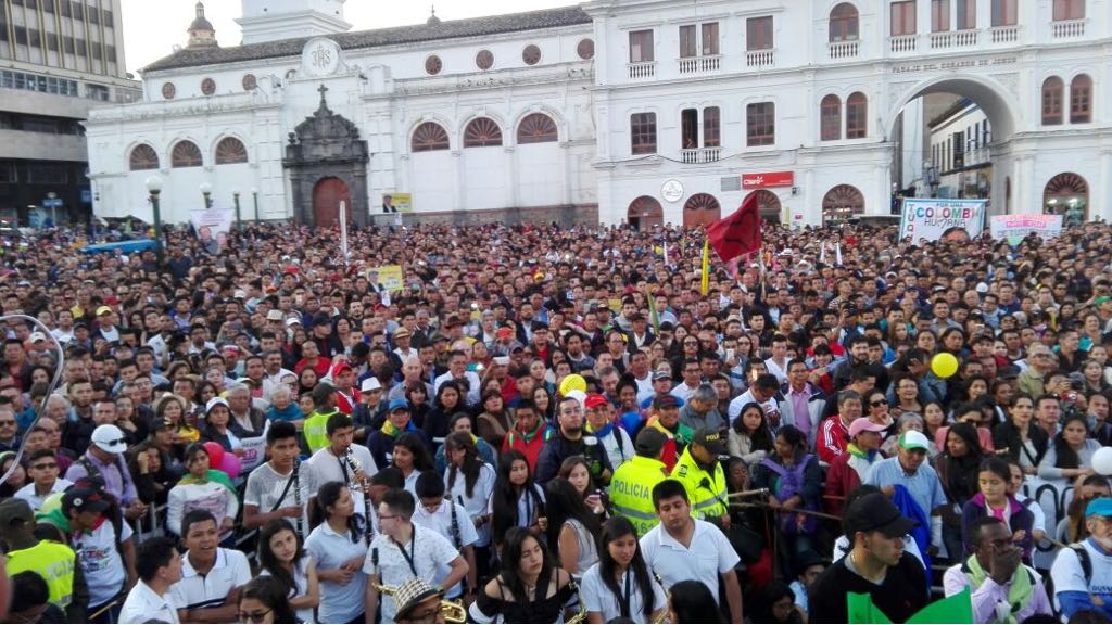 Petro llenó la plaza de Nariño en&nbsp;Pasto