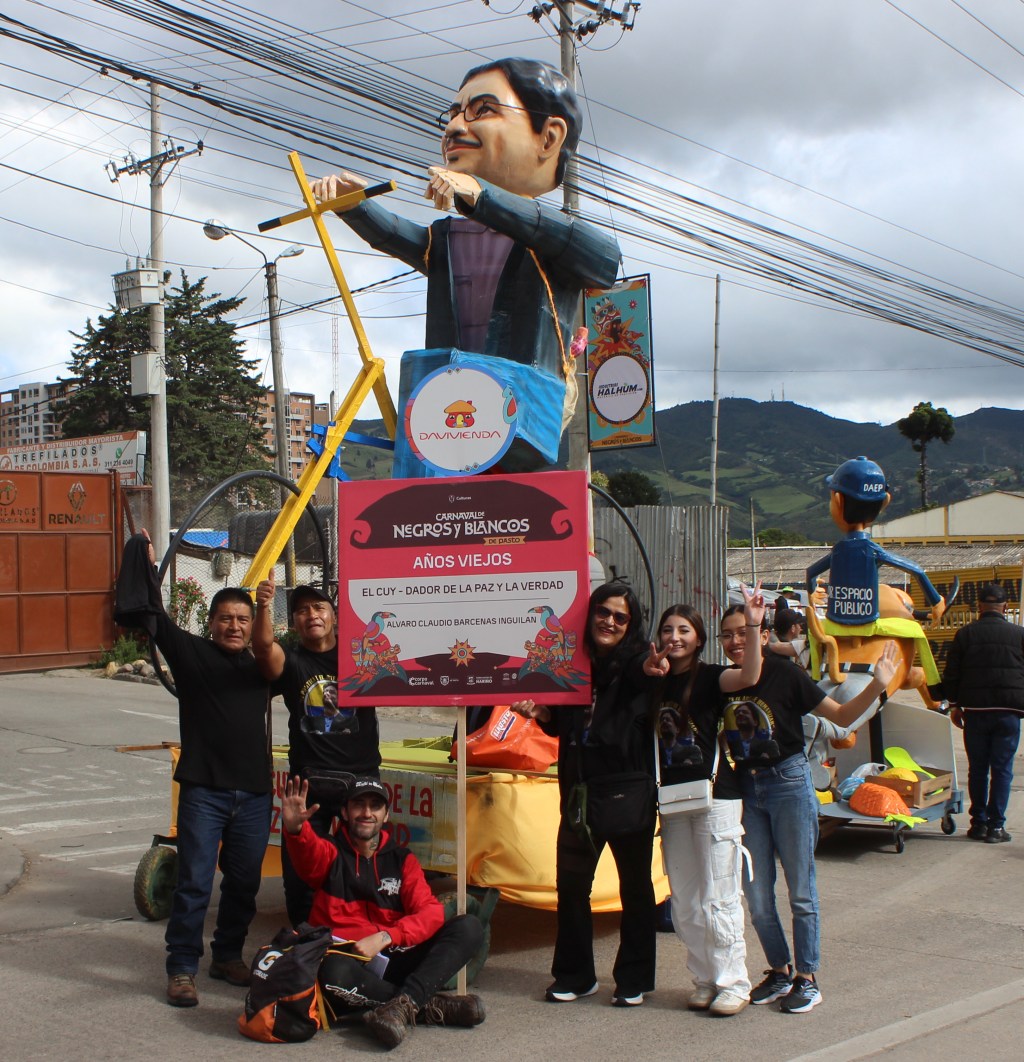 Fotoreportaje: Años viejos en Pasto en el 2025, Tradición, sátira y memoria&nbsp;colectiva.